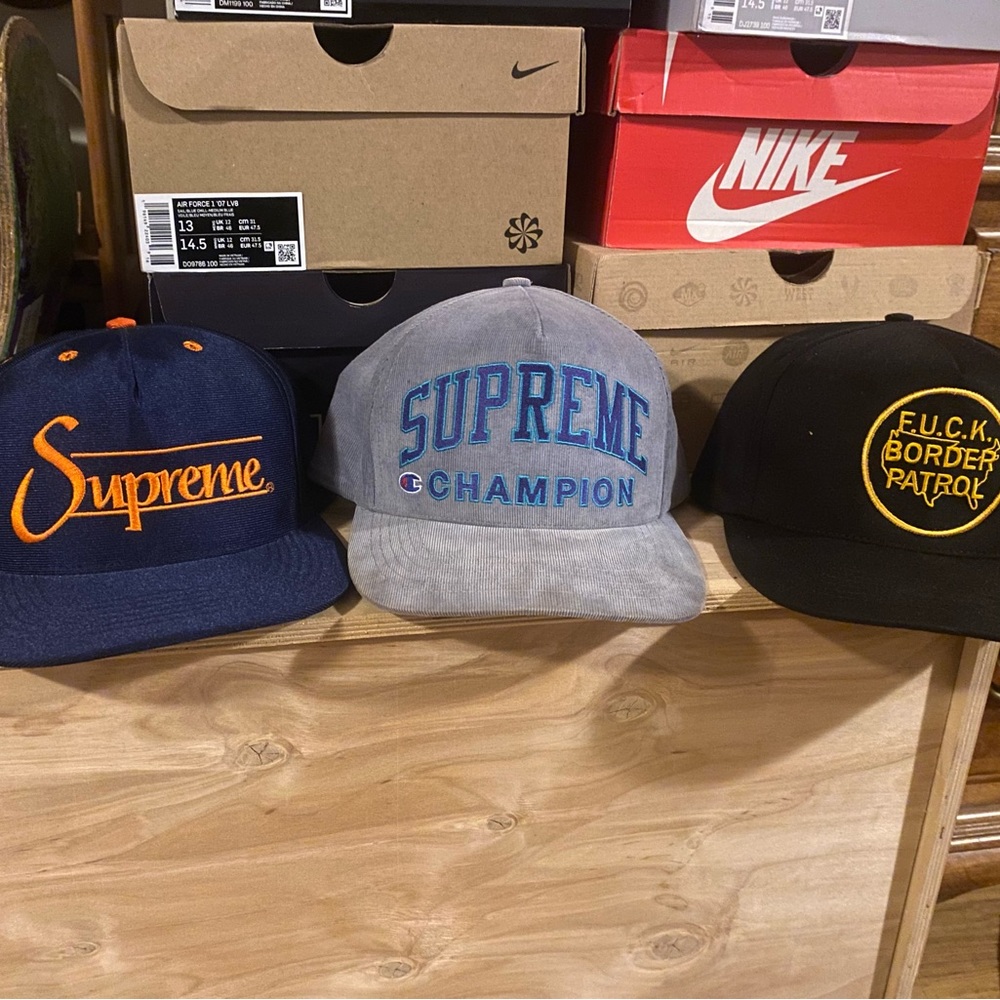 3 supreme SnapBacks all new